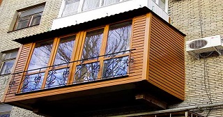 Внешняя отделка балкона Елизово цена от 1032 руб. м/2.
